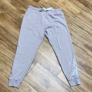 Calvin Klein ladies Dusty Pink Joggers with CK Leg Logo
